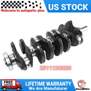 Engine Crankshaft For Hyundai Sonata Kia Forte Optima Sportage 2.4L 23111-2G200 - Picture 1 of 14