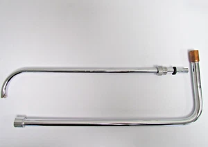HEATRAE SADIA 95970103 TELESCOPIC CHROME SPOUT 380 - 610mm - Picture 1 of 7