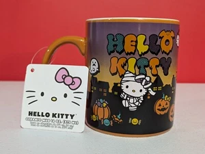 NWT Halloween Hello Kitty Vampire Zombie Mummy Ghost Pumpkin Candy Mug NEW 2023 - Picture 1 of 7