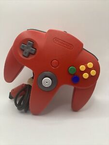 Nintendo 64 Authentic Controller Red Official N64 OEM