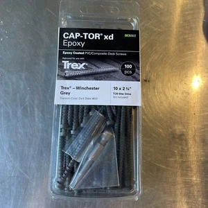 "Tornillos compuestos Deckfast Cap-tor epoxi 2 3/4"" 100 piezas" Winchester Grey - Imagen 1 de 4