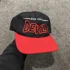 Vintage New Jersey Devils Starter Wool SnapBack Cap NHL One Size 