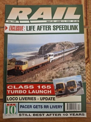 Rail magazine: No. 149: May29-jun11  1991 : LIFE AFTER SPEEDLINK :(D) - Image 1 of 4