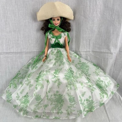 Barbie como Scarlett O'Hara en Lo que el viento se llevó - Vestido de evento de barbacoa 1975 Foto 1 de 4