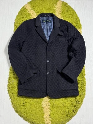 Blazer chaqueta de lana acolchada negra ETRO para hombre talla XL Foto 1 de 4