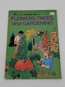 Golden Exploring Earth Book Flowers Trees and Gardening Matt Warner 1975 - Bild 1 von 13