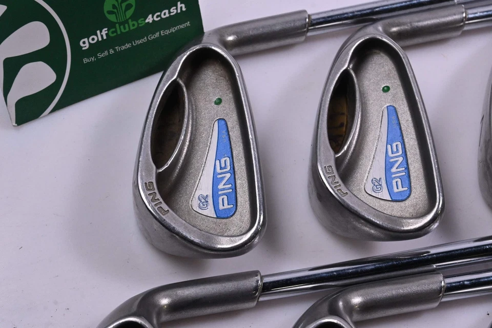Ping G2 Irons / 5-PW / Green Dot / Regular Flex Ping Steel Shafts - Image 1 of 4