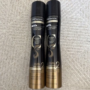 Lot of 2 Tresemme Compressed Micro Mist Hair Spray~CURL Hold Level 2 - Picture 1 of 2