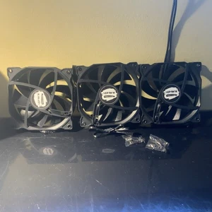 3-Pack Long Life Computer Case Fan 120Mm Cooling Case Fan for Computer Cases Coo - Picture 1 of 11