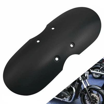 Matt Black Short Front Fender Mudguard Fit For Triumph Bonneville T100 Scrambler - Image 1 of 4