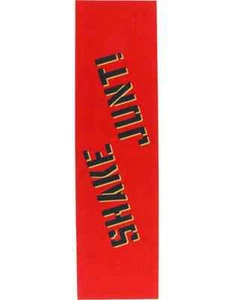 SHAKE JUNT GRIPTAPE - RED AND BLACK - SKATEBOARD NEW DEATHWISH - Picture 1 of 1