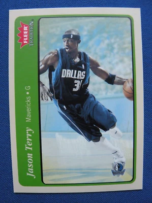 2004/05 Fleer Tradition Basketball Green Jason Terry Dallas Mavericks #150 - Image 1 of 2