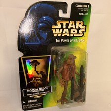 Star Wars POTF Momaw Nadon Hammerhead Red Card Unopened Power of the Force 1996