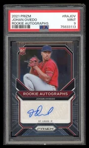 2021 Panini Prizm - Rookie Autographs Johan Oviedo #RA-JOV (AU, RC) - Bild 1 von 2