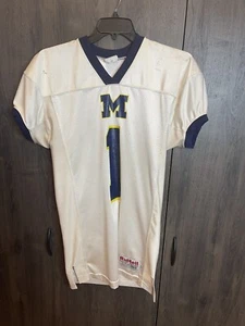 Vintage Onfield Michigan Wolverines Football Jersey #1 Adult Medium Away Colors - Picture 1 of 8