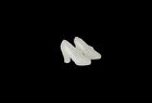 BARBIE SHOES - White Glidder Sparkling Wedding Heels ACCESSORY  DOLL