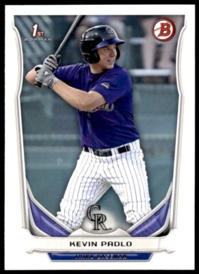 2014 Bowman Draft #DP123 Kevin Padlo ROCKIES - Image 1 of 2