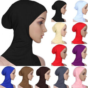 Muslim Underscarf Women Veil Hijab Head Scarves Turbans Head Caps Hat Islamic