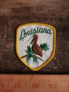 Vintage State of Louisiana Sew On Patch FREE SHIPPING V3 - Bild 1 von 2