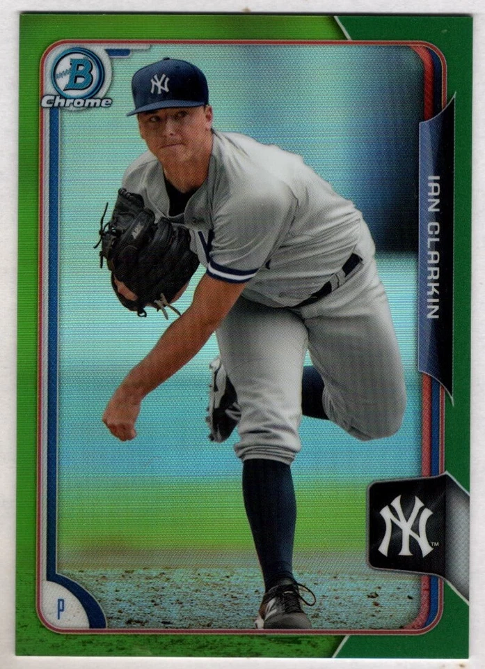 Ian Clarkin 2015 Bowman Chrome Prospect Green Refractor /99 - Image 1 of 1