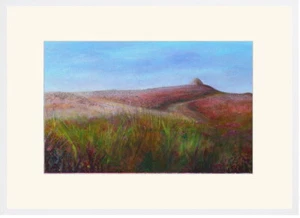'Dunkery Beacon Exmoor'-  Framed A3 Print from Original by Keri Manning-Dedman - Picture 1 of 1