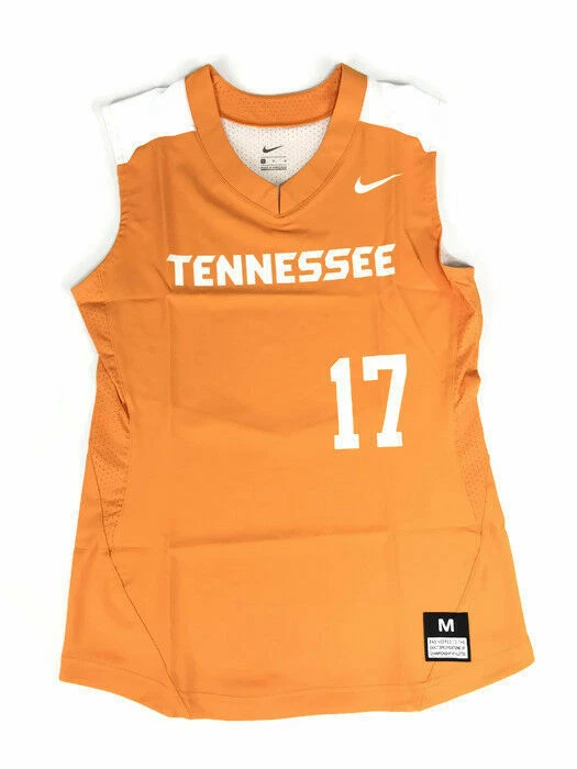 Nike Tennessee Volunteers Softball Game Jersey Women's M Orange White