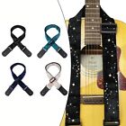 Wszechstronny pasek gitarowy ze wzorem gwiazdy odpowiedni do różnych instrumentów
