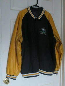 NOTRE DAME Steve & Barrys Leather Look Vinyl Varsity Jacket Fighting Irish  - Picture 1 of 7