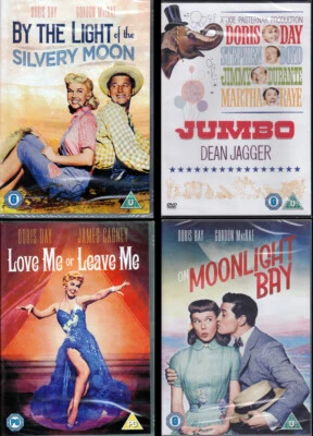 Doris Day Musical DVDs - New & Sealed UK R2 Pal DVD ---------   select - Image 1 of 4