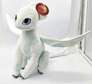 Universal Epic Universe How to Train Your Dragon Light Fury 13" Large Plush NEW - Picture 1 of 5