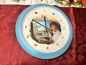 BOB ROSS WALL CLOCK CRACKER BARREL RARE FIND GREAT VALUE FAST SHIPPING ENJOY!!!! - Picture 1 of 5