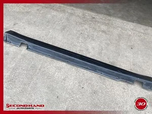 06-08 BMW 750LI 760LI LEFT DRIVER SIDE ROCKER MOLDING SKIRT PANEL OEM BLACK - Picture 1 of 9