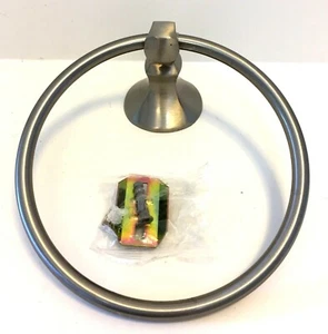 Unbranded Towel Ring Bath Accessories Bathroom Hardware Brushed Nickel - Picture 1 of 6