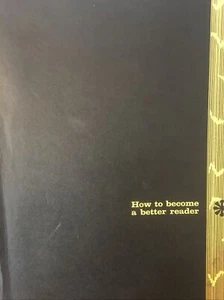 Vintage 1963 How To Become A Better Reader by Paul Witty - Picture 1 of 6