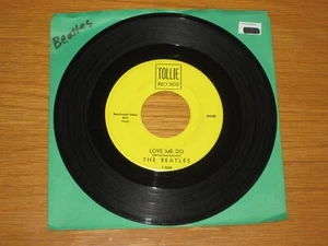 60s ROCK 45 RPM - THE BEATLES - TOLLIE 9008 - "LOVE ME DO" + "P.S. I LOVE YOU" - Bild 1 von 2