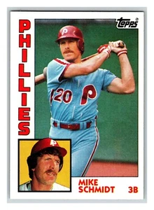 1984 Topps Mike Schmidt Philadelphia Phillies #700 (KCR) - Picture 1 of 2