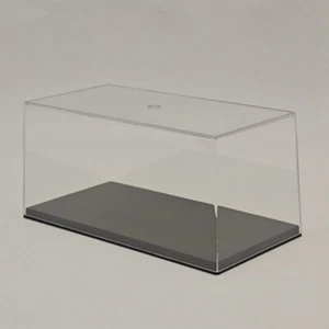 6'' Acrylic Box Display Case Stand Transparent DustProof for 1:43 Toys Car Model - Picture 1 of 11