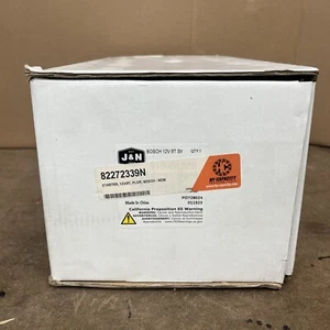 High Capacity 82272339N Starter - Neu, 12V, PLGR, CW, passend für Bosch 410-24228 J&N - Bild 1 von 2