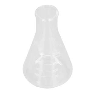 Erlenmeyer Flask Narrow Mouth Borosilicate Glass For Laboratory Chemistry 250ml♫ - Picture 1 of 23
