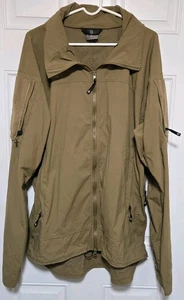 Chaqueta BYOND L5 Glacier PCU Soft Shell XL Larga Coyote Marrón Clima Frío NUEVA SIN ETIQUETAS - Imagen 1 de 9