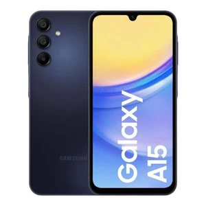 Samsung Galaxy A15 4G 128Go Midnight Blue - Non EU - Photo 1/4