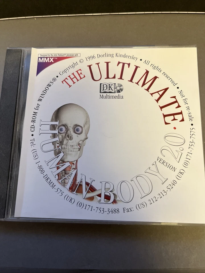 THE ULTIMATE HUMAN BODY (CD ROM) - Image 1 of 1