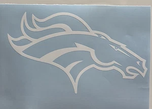 Denver Broncos gestanzter Vinyl-Aufkleber - Bild 1 von 2