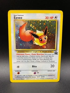 Eevee 11 WOTC Promo Black Star Pokemon TCG - Picture 1 of 4