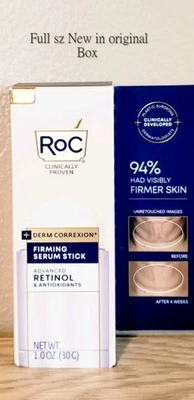 RoC Derm Correxion FIRMING Serum Stick Advanced RETINOL &Antioxidant New In Box  - Image 1 of 3