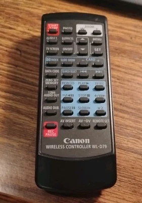 Controlador Inalámbrico Canon WL-D79 Genuino Original Auténtico OEM Control Remoto Foto 1 de 3