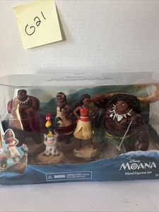 Disney Moana Island Figurines 2017 Jakks Pacific NEW Sealed Collector’s Set - Picture 1 of 4