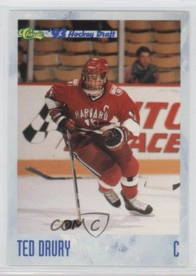 1993-94 Classic Draft Ted Drury #63 Rookie RC - Image 1 of 2