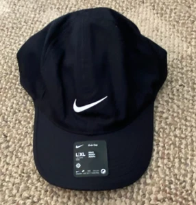 Nike Cap Hat Unstructured Featherlight Training FB5682-010 Adult Size L/XL - Picture 1 of 4
