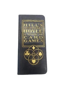 Hill's Vest-pocket Hoyle A Book Of Card Games/ Rules And Methods 1900, Miniature - Imagen 1 de 6